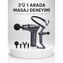 Kargo Titreşimli Şarjlı Masaj Aleti 3in1 Fonksiyonel Çok Amaçlı Model Yeni Nesil Najmaddin