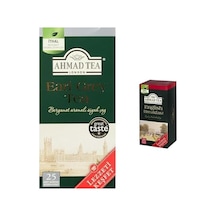 Earl Grey Bardak Poşet Çay 25'li Ve Ahmad Tea English Breakfast Bardak Poşet Çay 25'li