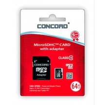 Concord C-M64 64 GB Class 10 SDXC Micro SD Hafıza Kartı
