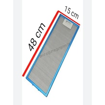 Hibsan Alüminyum Yağ Filitresi 15x48cm En 15 Cm Boy 48