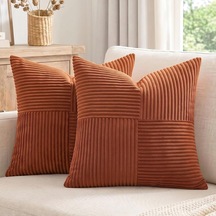 2 Paket Pas Boho Dekoratif Kırlent Kılıfları 45 X 45 Cm Kanepe Yatak Kanepe İçin, Çiftlik Evi Sonbahar Ev Dekoru, Diğer
