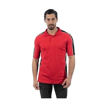 Şensel, Polo Yaka Tişört, Kırmızı-Siyah -136E2379- Tshirt