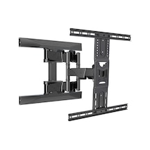Tv Duvara Montaj Döner Tv Braketi 45-75 Düz Ekran Tv Vesa İçin Tam Hareket 600x400mm'ye Kadar Y