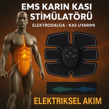 Ems Titreşimli Spor Cihazı Kas Geliştirme Ve Yağ Yakma 2025 Seri Orijinal -