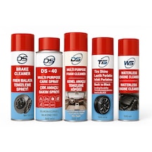 Susuz Motor Temizleyici + Lastik Parlatıcı + Multi Sprey + Temizl