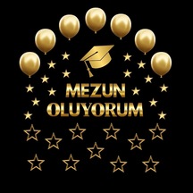 Mezuniyet Pano Süsü Mezun Oluyorum