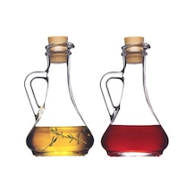 Paşabahçe Cam Paşabahçe Mantar Kapaklı 2'li Yağdanlık Seti Paşabahçe Yağdanlık 769394857359