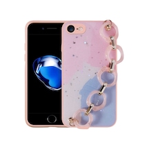 Apple Uyumlu iPhone Se 2022 Kılıf Zore Elsa El Askılı Tutacaklı Kılıf