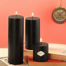 Sweet Black 3 Lü Set Mum Siyah