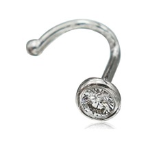 Pırlanta Hızma - G Renk 0,03 Karat 18 Ayar (413323446) Beyaz