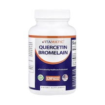 Vitamatic, Quercetin Bromelain, 120 Vegetarian Capsules