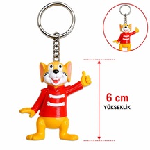 Sevimli Fare Figürlü Anahtarlık 6 Cm 4887 Altın