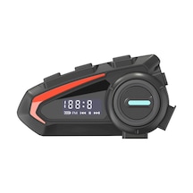K20 Bt5.3 Dijital Ekranlı Fm Radyolu İntercom 5.1 Ses Kalitesi Kask Motosiklet Interkom