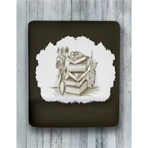 Kitaplar Bilek Destekli Mouse Pad Mousepad