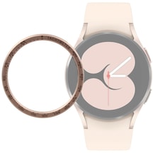 Samsung Galaxy Uyumlu Watch 4 40mm Akıllı Saat Çelik Çerçeve Yüzüğü