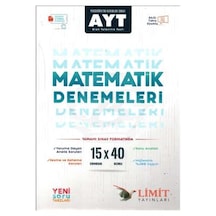 Limit Yayınları Ayt 15' Li Matematik Denemeleri 0922