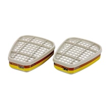3m 6075 A1 Formaldehid Gaz Ve Buhar Filtresi - 1 Çift