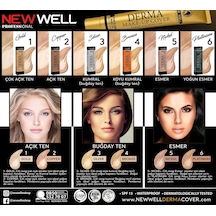 New Well Derma Cover Make-Up Porselen Makyaj Kapatıcı Fondöten 4