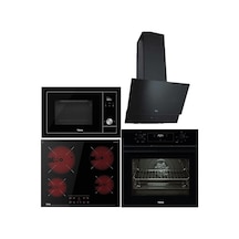 Teka HAK 625 BK - TBC 64010 - ATV 60 BK Siyah Ankastre Set