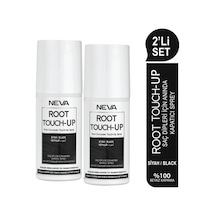 Neva Root Touch-up 2'li Set Siyah Saç Dipleri İçin Anında Kapatıcı Sprey 75ml