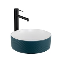 Lena E-W5002YB Tezgahüstü Lavabo Yeşil