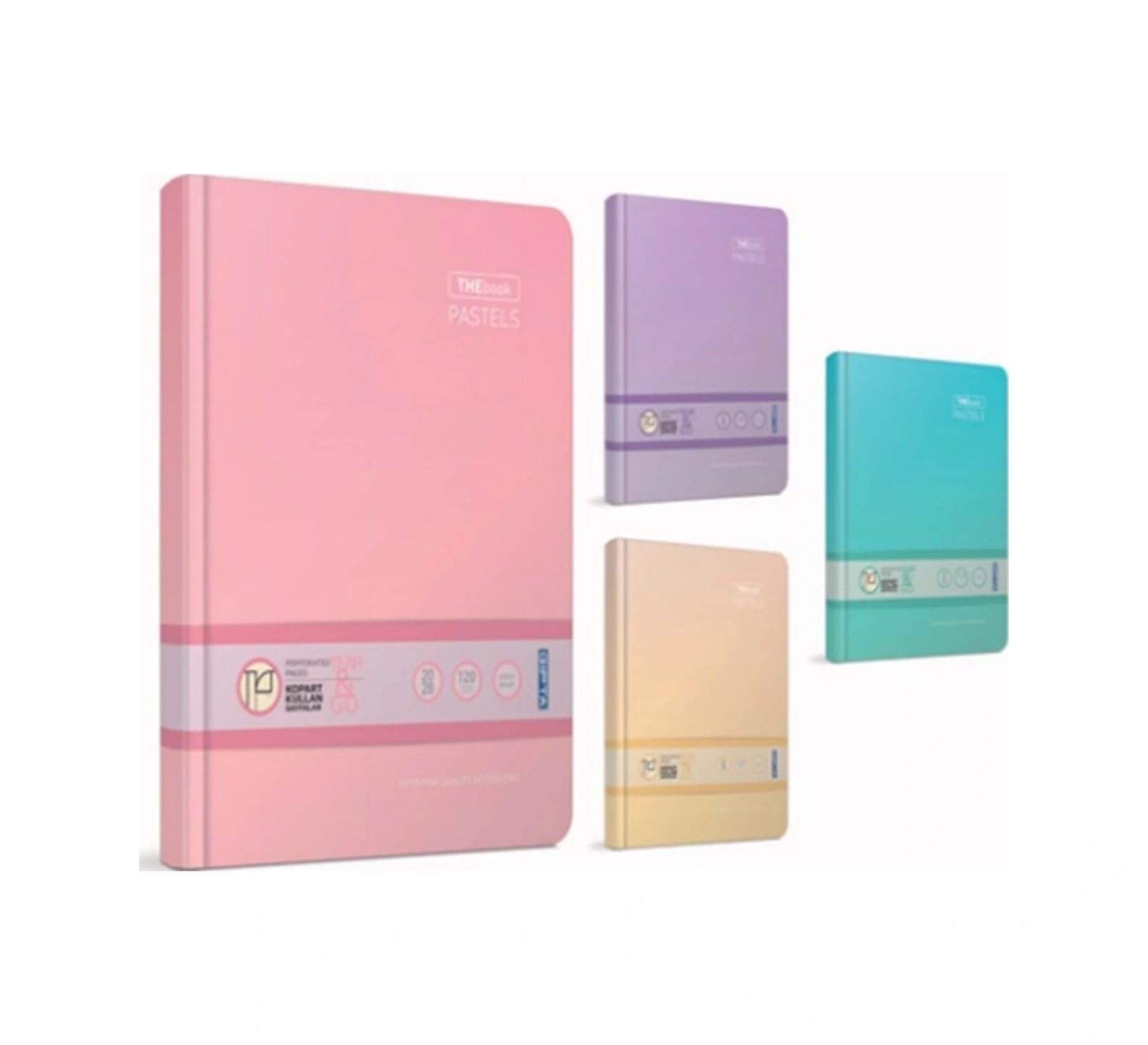 14x24 Sert Kapak Defter 120 Yp Karşık