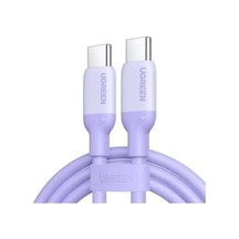 Usb-c 3a/60w Hızlı Şarj Kablosu, 1m, Mor