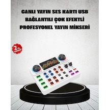 Zenvia Canlı Yayın Ve Karaoke İçin Profesyonel Ses Kartı Bluetooth Destekli Znv2026