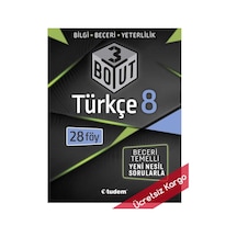 Tudem 8. Sınıf Türkçe 3 Boyut