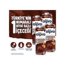 Bitter Çikolata Badem Sütü 4x1 L Vegan Laktozsuz Besin