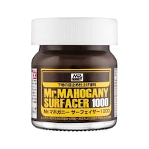 40 Ml. Mr.surfacer 1000 Mahogany Astar Maket Boyası, Mr.hobby Sf290 Standart