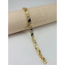 Renk Pirinç Cm Bileklik 17+2 Cm - Kbl0514 Çok Renkli