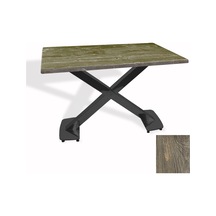 İks Masa Esb 70x120 - Werzalit, Allzalit Yada Wermodin Tabla - Old Pine Çok Renkli