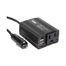 Youmex 150w Araç İnvertörü - 12v'dan 110v'a Çift Usb'li Modifiye Sinüs Dalga Dönüştürücü