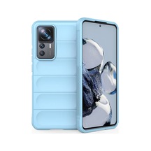 Xiaomi Mi 12t Pro Kılıf Optimum Silikon - Sky Blue 0.2M-Çok Renkli