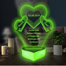 Sevgililer Günü Sevgilime Anlamlı Hediye 16 Renkli Kumandalı