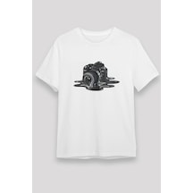 Adrift Fotoğrafçı Beyaz Unisex Tişört T-shirt Beyaz
