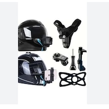 Motosiklet Kask Telefon Ve Kamera Tutucu
