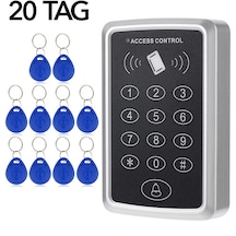 Sonex RFID Şifreli Kartlı Kapı Kilidi + TAG Anahtarlık 20'li