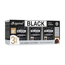 Zigavus Siyah Sarımsak & Aktif Karbon Yoğun Saç Dökülmesine Karşı Şampuan  3 x 300 ML