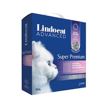 Lindo Cat Lindocat Advanced Super Premium Extra Güçlü Pudra Kokulu Topaklanan Bentonit Kedi Kumu 10 Lt
