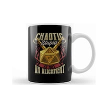 Funny Chaotic Stupid Is Not An Alignment Rpg Pun Kupa Bardak Porselen Karışık