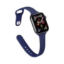 Newface - 284 - Apple Watch Uyumlu 38mm Kla Kordon - Csmo-tex - - Lacivert