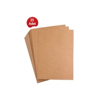 Kraft Araç Araba Oto Paspas Kağıdı Baskılı 25 Adet 35x50 Cm