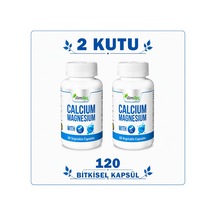 İlim Calcium Magnesium D3 Takviye Edici Gıda 2 x 60 Bitkisel Kapsül