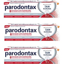 Parodontax Tam Koruma Beyazlatıcı Diş Macunu 75 ML x 3