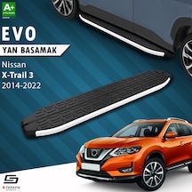 S-dizayn Nissan X-trail T32 Evo Aluminyum Yan Basamak 183 Cm 2014-2022 A+ Kalite