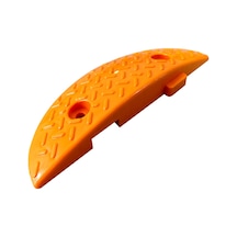 Oval Hız Kesici Kapağı, Yol Kasisi Kapağı 10 X 30 X 5 Cm Sarı-3439
