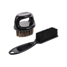 Fade Fırça Ve Silindir Berber Yuvarlak Barber Ense Fırçası Siyah Renk Siyah - 941274251