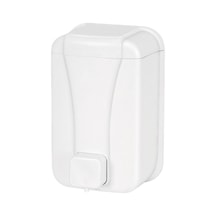 Plastik Sıvı Sabunluk Duvar Tipi Beyaz 1000 ml